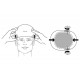 CASQUE VERTEX ST BLANC