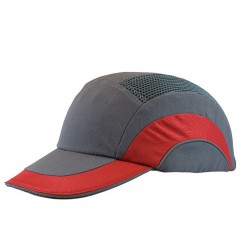 CASQUETTE CASQUE NEW MODEL GRIS/ROUGE