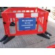 BARRIERE TITAN ROUGE ET NOIR DE CHANTIER 2 M