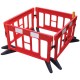 BARRIERE TITAN ROUGE ET NOIR DE CHANTIER 2 M