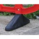 BARRIERE TITAN ROUGE ET NOIR DE CHANTIER 2 M