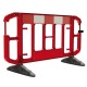 BARRIERE TITAN ROUGE ET NOIR DE CHANTIER 2 M