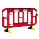 BARRIERE TITAN ROUGE ET NOIR DE CHANTIER 2 M