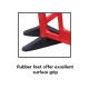 BARRIERE TITAN ROUGE ET NOIR DE CHANTIER 2 M