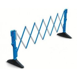BARRIÈRE EXTENSIBLE 3 MÈTRES - BLEU / BLANC