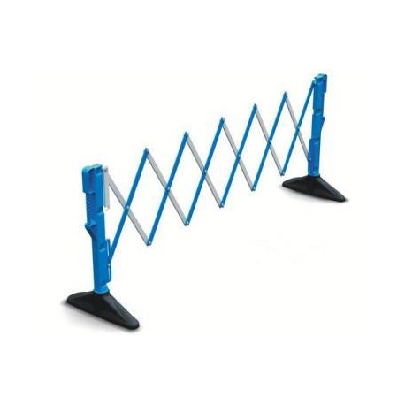 BARRIÈRE EXTENSIBLE 3 MÈTRES - BLEU / BLANC
