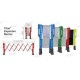 BARRIÈRE EXTENSIBLE 3 MÈTRES - BLEU / BLANC
