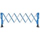 BARRIÈRE EXTENSIBLE 3 MÈTRES - BLEU / BLANC