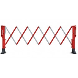 BARRIÈRE EXTENSIBLE 3 MÈTRES - ROUGE / BLANC