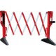 BARRIÈRE EXTENSIBLE 3 MÈTRES - ROUGE / BLANC