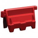 SEPARATEUR DE VOIE R/B 1 METRE ROADBLOC BARRIER RED