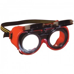 LUNETTE SOUDEUR FLIP ROUGE