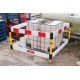 BARRIERE A 4 PIEDS EN PLASTIQUE JSP