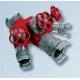 Divisions PN 25 À TROIS ROBINETS 3R DSP65 3XDSP40 PN25 ALU