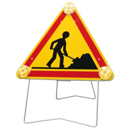 Palque de chantier AK5 1000 T1 "TRAVAILLEUR TRIFLASH"