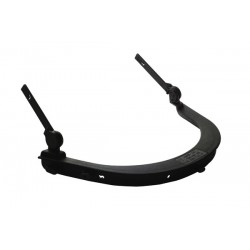 Support visière pour casque de chantier