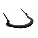 Support visière pour casque de chantier