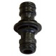 RACCORD DOUBLE MALE DIAM.19MM