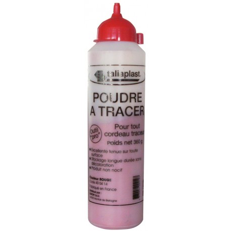 POUDRE A TRACER ROUGE 360G