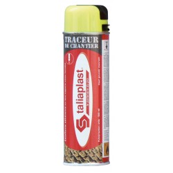 TRACEUR DE CHANTIER 500ML JAUNE FLUO
