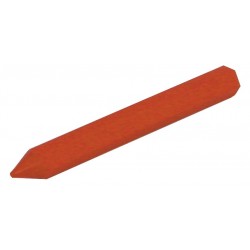 CRAIE ROUGE HEXAGONALE L.120MM