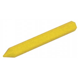CRAIE JAUNE HEXAGONALE L.120MM