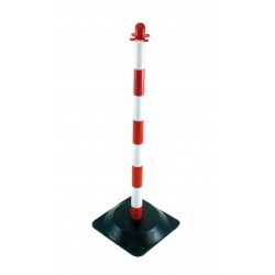 POTEAU DE SUPPORT (H90CM) LEST (2,800KG) ROUGE/BLANC