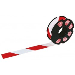 RUBAN "RUBAPLAST" ROUGE BLANC 500MX50MM