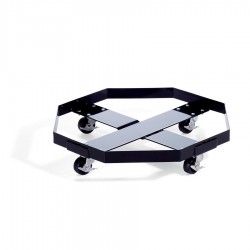 Chariot pour bac collecteur