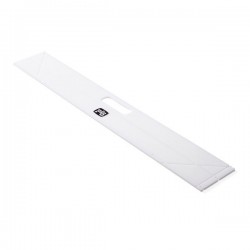 Outil d'installation et guide de coupe pour le tapis à support adhésif