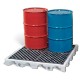Plateforme de rétention modulaire - 4 fûts