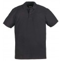 SAFARI Polo noir, 100% coton, 220g/m²