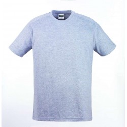 TRIP T-shirt gris, 85% coton, 15% viscose, 150g/m²