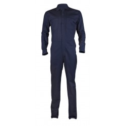 PARTNER Combinaison 100% coton, bleu marine, 280g/m²