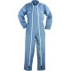 2 ZIPS Combinaison polycoton, gris, 245 g/m²
