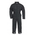 Combinaison 2 zips, coloris noir, zip noir, 245 g/m², sachet brochable