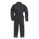 Combinaison 2 zips, coloris noir, zip noir, 245 g/m², sachet brochable