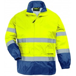 HYDRA Ensemble de pluie hi-viz jaune/marine