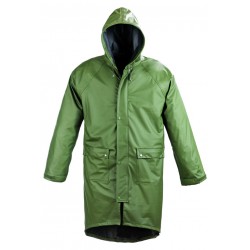 Manteau de pluie PU, vert