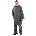 Parka de pluie PVC, vert
