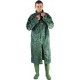 Manteau de pluie PVC souple vert
