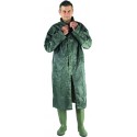 Manteau de pluie PVC souple vert