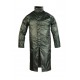 Manteau de pluie PVC souple vert