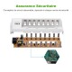 EBL Chargeur de Piles AA AAA 8 Slots