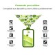 EBL 16pcs Piles AA Rechargeables 2800mAh Ni-MH avec Boîte de Stockage