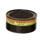 A1.B1.E1.K1 Filtre vap. org/inorg, gaz acide, ammoniaque (boîte de 8 filtres)