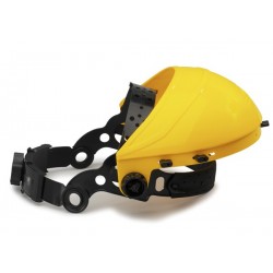 Serre-tête relevable, 3 positions, coque frontale