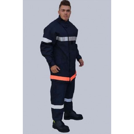 VESTE D'INTERVENTION TEXTILE POUR SAPEURS-POMPIERS