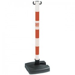 BALISE DE SIGNALISATION ROUGE & BLANC