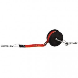 BOBINE RUBAN DE DELIMITATION ROUGE 20M